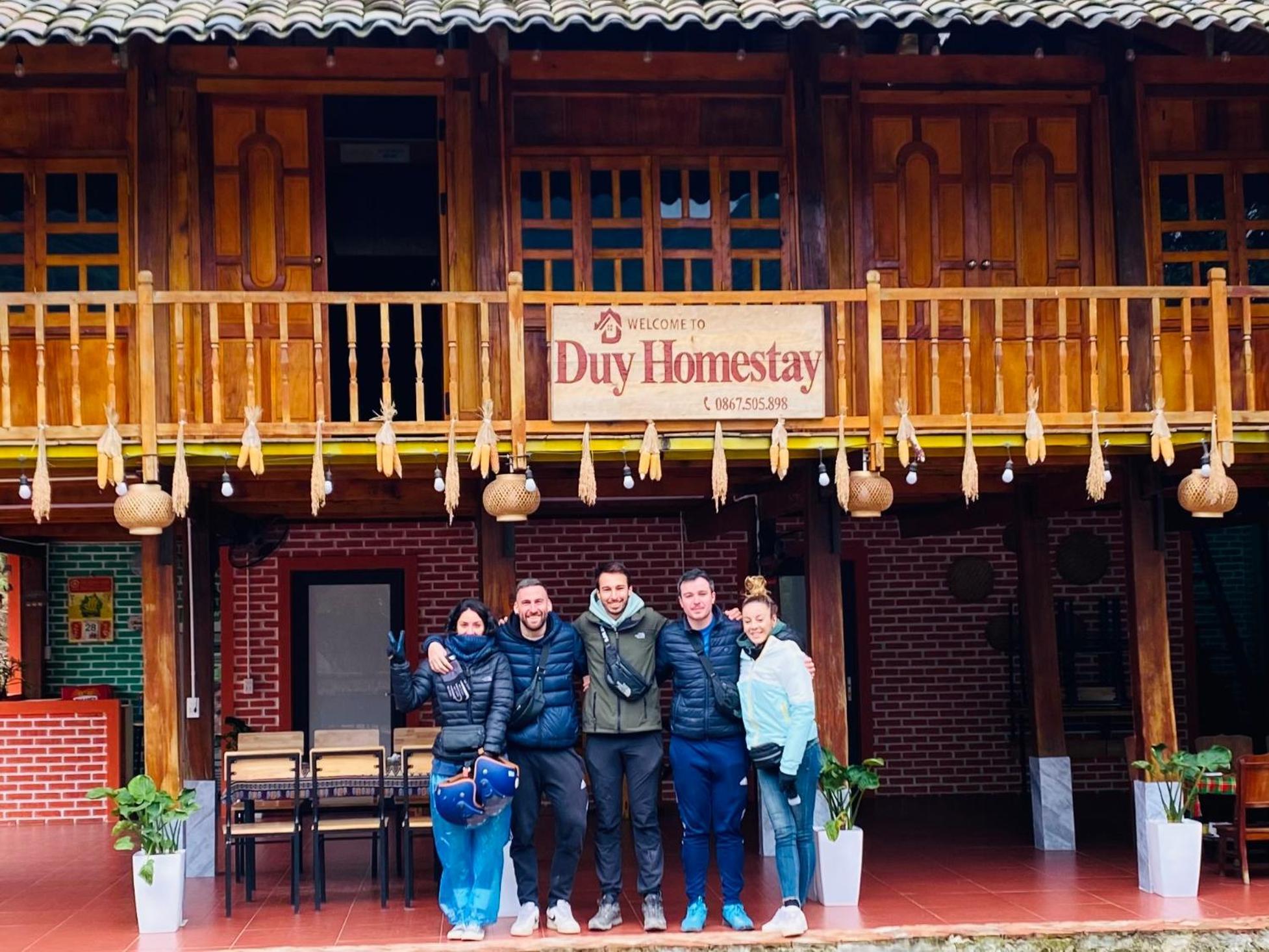 Duy Homestay Du Gia Làng Cac Esterno foto